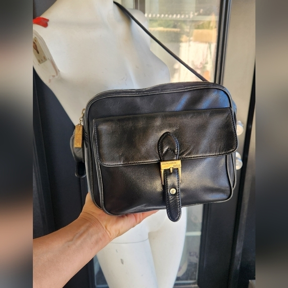 VINTAGE RALPH LAUREN CAMER MESSENGER BAG - Picture 1 of 16